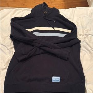 RIPCURL Navy Hoodie with Stripes